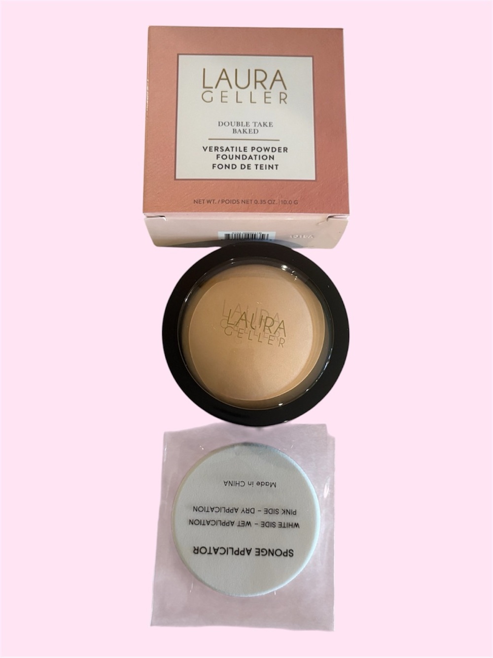 Laura Geller Double Take Baked Versatile Powder Foundation - FAIR